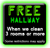 FREE Hallway Carpet Cleaning Coupon