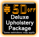 $50 OFF Upholstery Cleaning Coupon